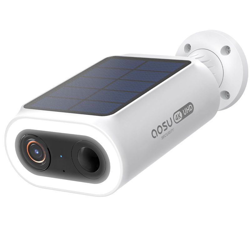 AOSU SolarCam P1 Max – Überwachungskamera mit Akku und Solarpanel