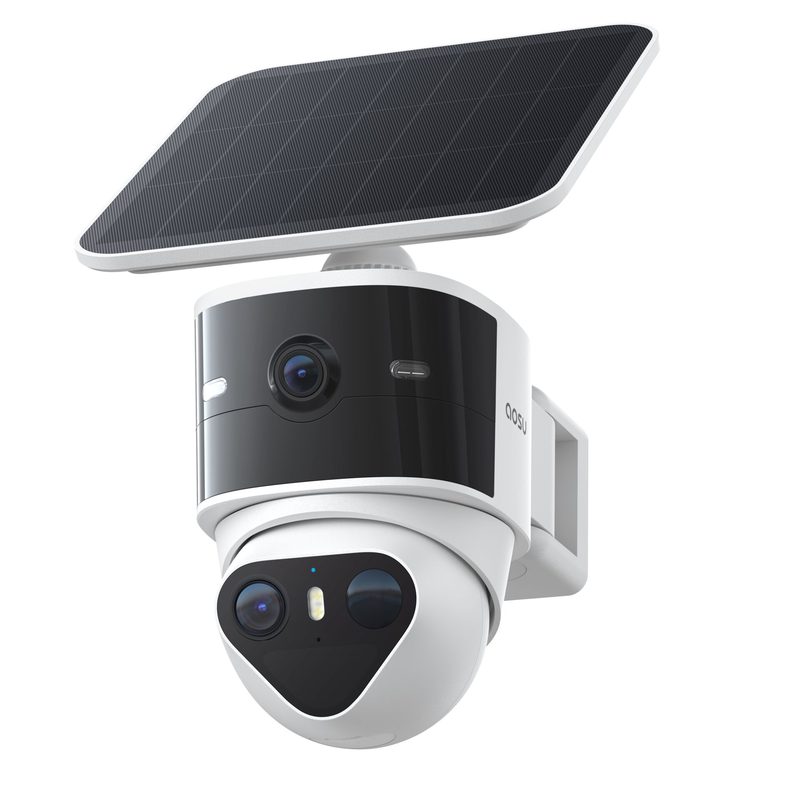 AOSU SolarCam T2 Pro – Überwachungskamera mit Akku und Solarpanel